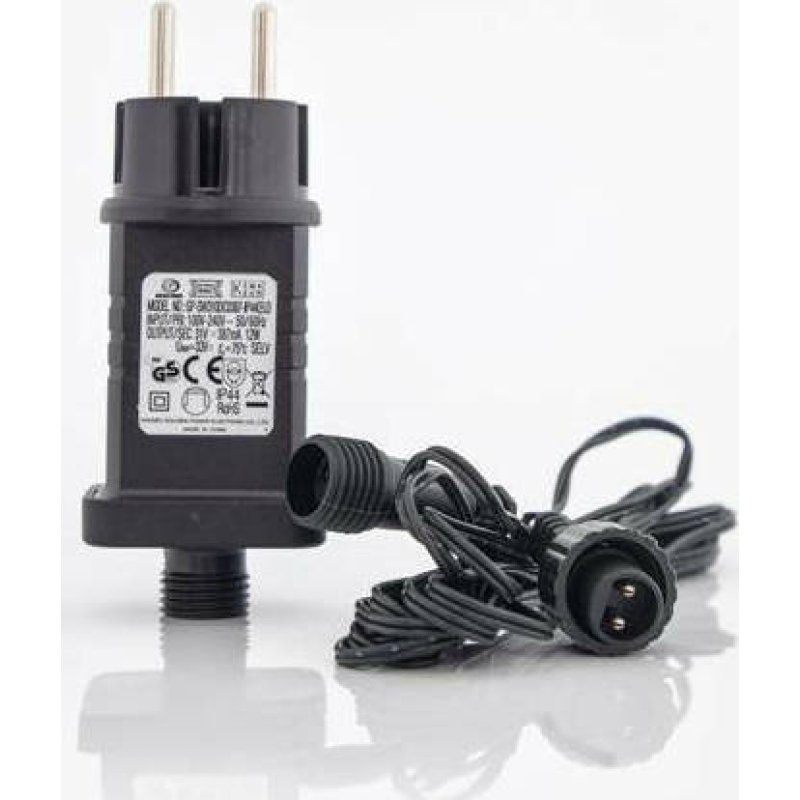 EUROLAMP 600-11803 Μετασχηματιστής 31V/12W, ΕΩΣ 1500 LED Πράσινος Καλώδιο 3m, IP44 0034073 EUROLAMP 600-11803 Μετασχηματιστής 31V/12W, ΕΩΣ 1500 LED Πράσινος Καλώδιο 3m, IP44 0034073