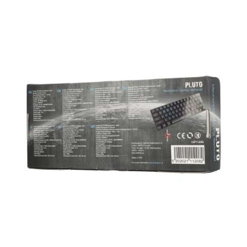 LAMTECH LGP112082 Pluto Gaming Μηχανικό Πληκτρολόγιο 60% με Outemu Blue διακόπτες και RGB φωτισμό 0034089