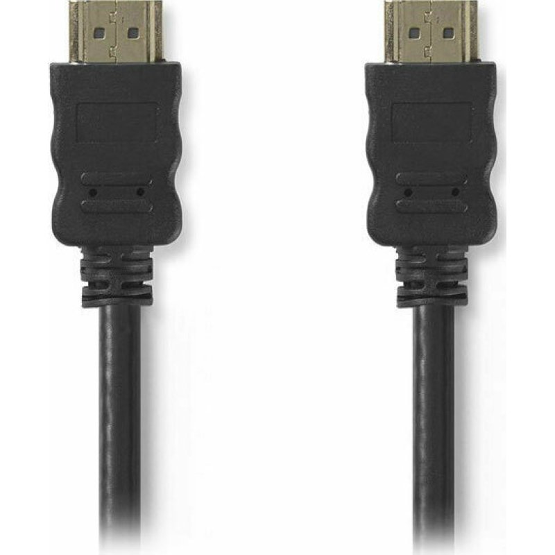NEDIS CVGT34000BK05 Καλώδιο HDMI αρσ. - HDMI αρσ. 0.5m 0034230 NEDIS CVGT34000BK05 Καλώδιο HDMI αρσ. - HDMI αρσ. 0.5m 0034230