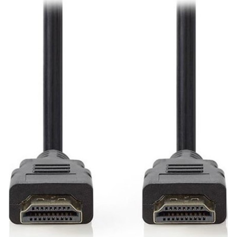 NEDIS CVGT34000BK05 Καλώδιο HDMI αρσ. - HDMI αρσ. 0.5m 0034230 NEDIS CVGT34000BK05 Καλώδιο HDMI αρσ. - HDMI αρσ. 0.5m 0034230