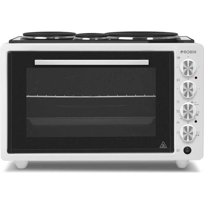ROBIN ZK-35 Ηλεκτρικό Φουρνάκι 42lt με 3 Εστίες 0034241 ROBIN ZK-35 Ηλεκτρικό Φουρνάκι 42lt με 3 Εστίες 0034241