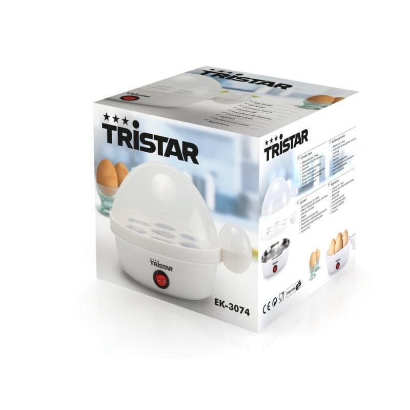 TRISTAR EK-3074 Βραστήρας Αυγών 7 Θέσεων 350W Λευκός 0034278 TRISTAR EK-3074 Βραστήρας Αυγών 7 Θέσεων 350W Λευκός 0034278