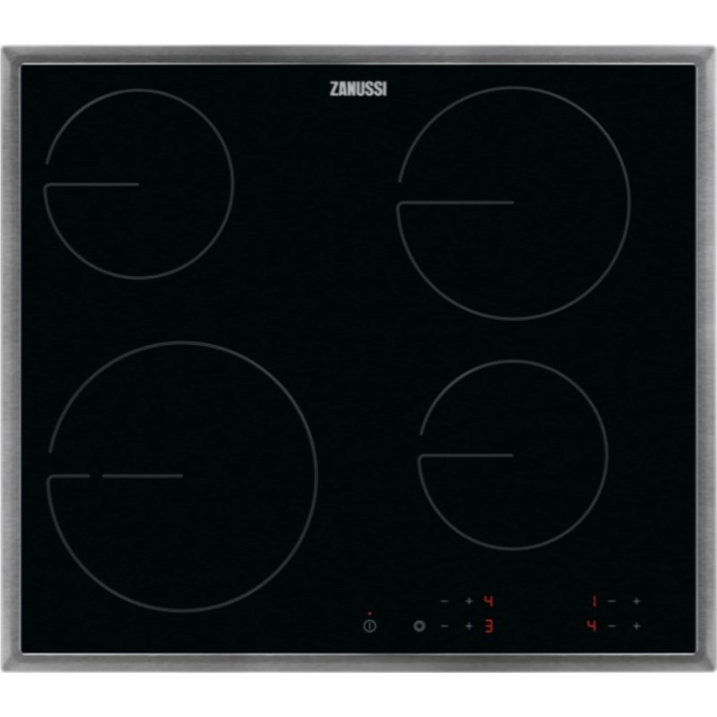 ZANUSSI ZHRN642X Κεραμική Εστία Αυτόνομη με Λειτουργία Κλειδώματος 57.6x50.6εκ. 0034507 ZANUSSI ZHRN642X Κεραμική Εστία Αυτόνομη με Λειτουργία Κλειδώματος 57.6x50.6εκ. 0034507