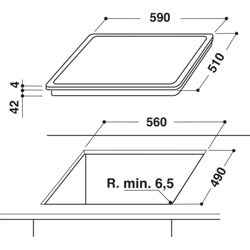 WHIRLPOOL AKT 8090 LX Κεραμική Εστία Αυτόνομη με Λειτουργία Κλειδώματος 58x51εκ. 0034552 WHIRLPOOL AKT 8090 LX Κεραμική Εστία Αυτόνομη με Λειτουργία Κλειδώματος 58x51εκ. 0034552