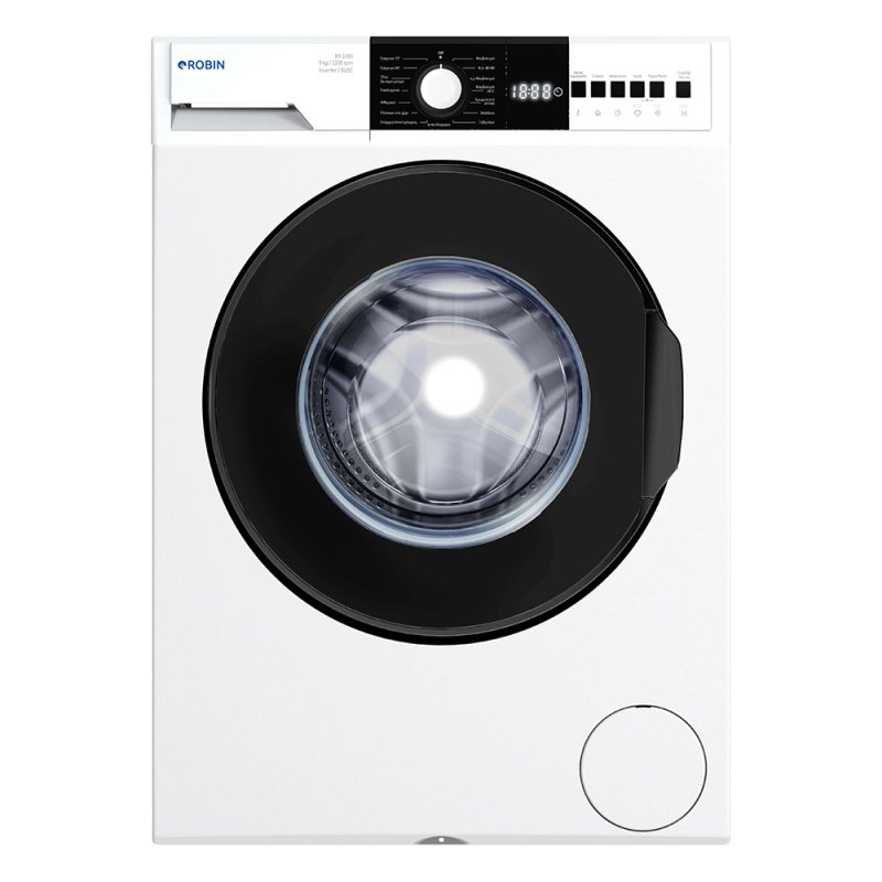 ROBIN RT-1090 Πλυντήριο Ρούχων 9kg 3 Ετη ΕΓΓΥΗΣΗ 0034559 ROBIN RT-1090 Πλυντήριο Ρούχων 9kg 3 Ετη ΕΓΓΥΗΣΗ 0034559
