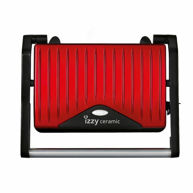 IZZY IZ-2008 Τοστιέρα με Κεραμικές Πλάκες για 2 Τοστ 800W Spicy Red Ceramic 0034568 IZZY IZ-2008 Τοστιέρα με Κεραμικές Πλάκες για 2 Τοστ 800W Spicy Red Ceramic 0034568