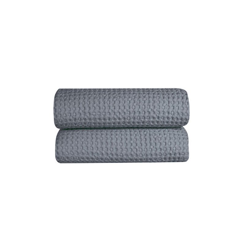 KENTIA Illusion 22 Κουβέρτα Υπέρδιπλη Waffle (230x250) Dark Grey 0035057 KENTIA Illusion 22 Κουβέρτα Υπέρδιπλη Waffle (230x250) Dark Grey 0035057