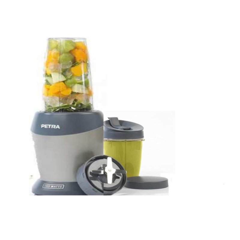 PETRA Electric PT-2002 Μπλέντερ για Smoothies 1lt 1000W Γκρι 0035252 PETRA Electric PT-2002 Μπλέντερ για Smoothies 1lt 1000W Γκρι 0035252