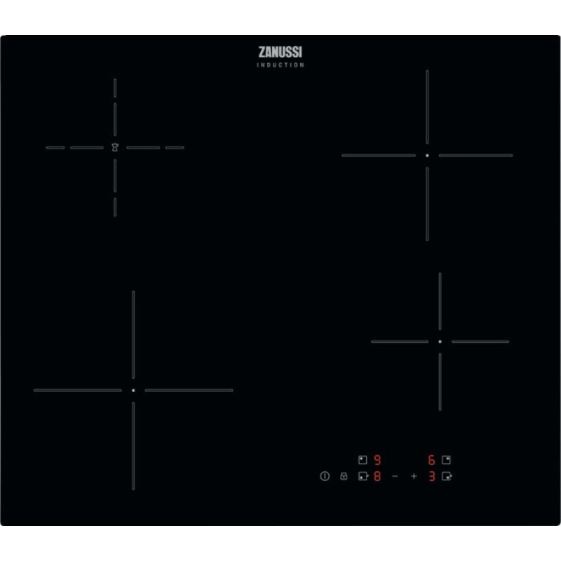 ZANUSSI ZITN641K Επαγωγική Εστία Αυτόνομη με Λειτουργία Κλειδώματος 59x52εκ. 0035384 ZANUSSI ZITN641K Επαγωγική Εστία Αυτόνομη με Λειτουργία Κλειδώματος 59x52εκ. 0035384