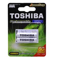 TOSHIBA TNH-03GAE Επαναφορτιζόμενες Μπαταρίες AAA Ni-MH 950mAh 1.2V 2τμχ 0035511
