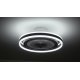 GRUPPE RX3310 Ανεμιστήρας Οροφής 50cm με Φως και Τηλεχειριστήριο Μαύρος 0035615