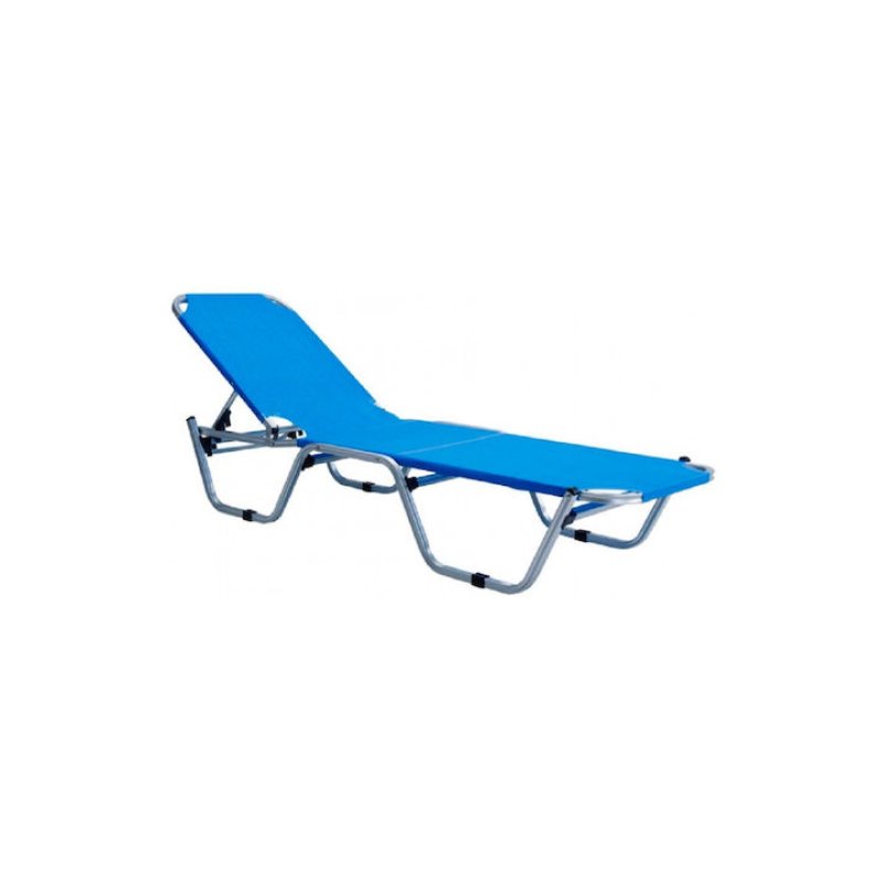 BLIUMI 200-75-017 5426B Ξαπλώστρα Αλουμινίου με Ύφασμα Textilene Μπλε 195x60x30εκ. 0035623 BLIUMI 200-75-017 5426B Ξαπλώστρα Αλουμινίου με Ύφασμα Textilene Μπλε 195x60x30εκ. 0035623