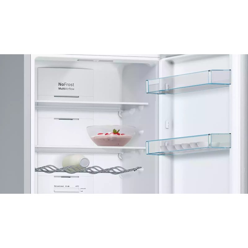 BOSCH KGN36VLED Ψυγειοκαταψύκτης 326lt Total NoFrost Υ186xΠ60xΒ66εκ. Inox 0035644 BOSCH KGN36VLED Ψυγειοκαταψύκτης 326lt Total NoFrost Υ186xΠ60xΒ66εκ. Inox 0035644
