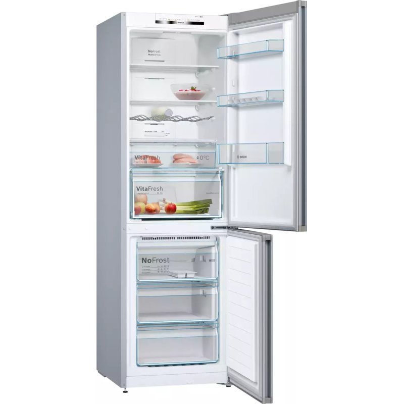 BOSCH KGN36VLED Ψυγειοκαταψύκτης 326lt Total NoFrost Υ186xΠ60xΒ66εκ. Inox 0035644 BOSCH KGN36VLED Ψυγειοκαταψύκτης 326lt Total NoFrost Υ186xΠ60xΒ66εκ. Inox 0035644