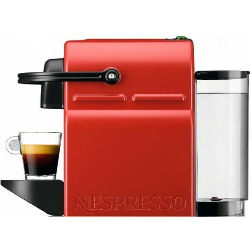 KRUPS XN1005V Nespresso Inissia Καφετιέρα Espresso 19bar - 1260W - 0.7lt Κόκκινη 0035764 KRUPS XN1005V Nespresso Inissia Καφετιέρα Espresso 19bar - 1260W - 0.7lt Κόκκινη 0035764