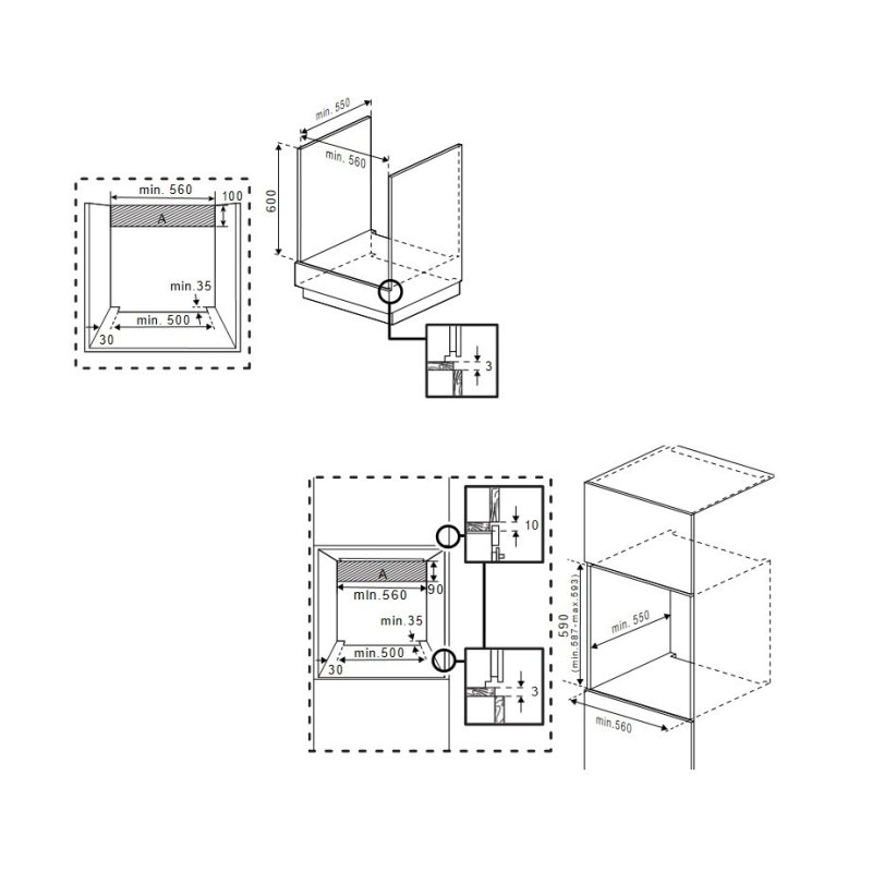 BEKO BBIE12100XC Φούρνος άνω Πάγκου 66lt 0035791 BEKO BBIE12100XC Φούρνος άνω Πάγκου 66lt 0035791