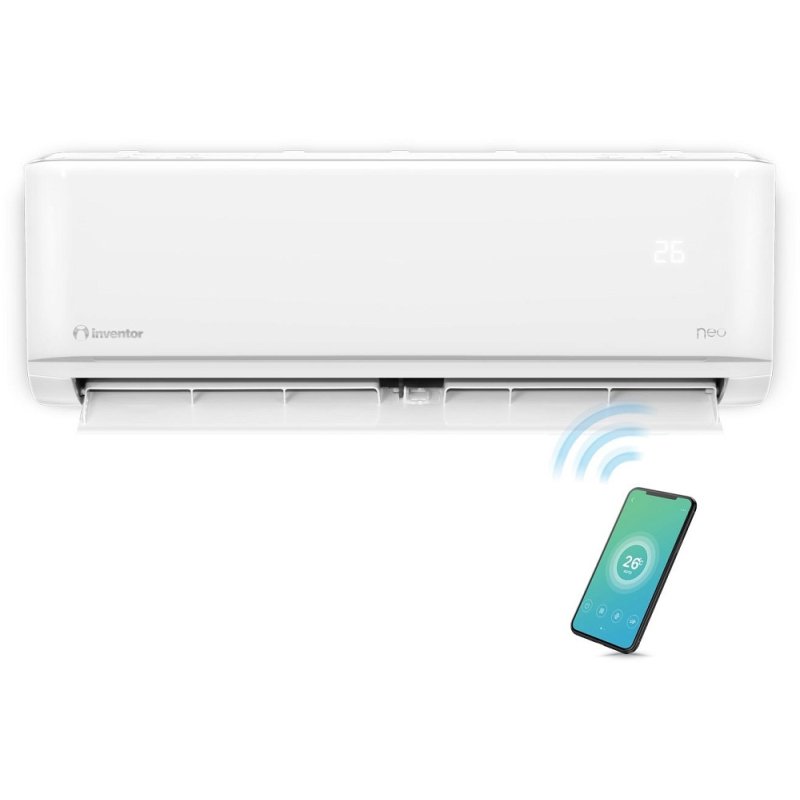 INVENTOR NEO N2UVI-09WFI/N2UVO-09 Κλιματιστικό Inverter 9000 BTU A++/A+ με Ιονιστή και WiFi 0035827 INVENTOR NEO N2UVI-09WFI/N2UVO-09 Κλιματιστικό Inverter 9000 BTU A++/A+ με Ιονιστή και WiFi 0035827