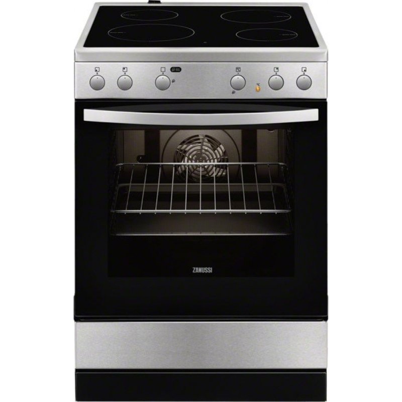 ZANUSSI ZCV65020XA Κουζίνα 73lt με Κεραμικές Εστίες Π59.6εκ. Inox 0035971 ZANUSSI ZCV65020XA Κουζίνα 73lt με Κεραμικές Εστίες Π59.6εκ. Inox 0035971