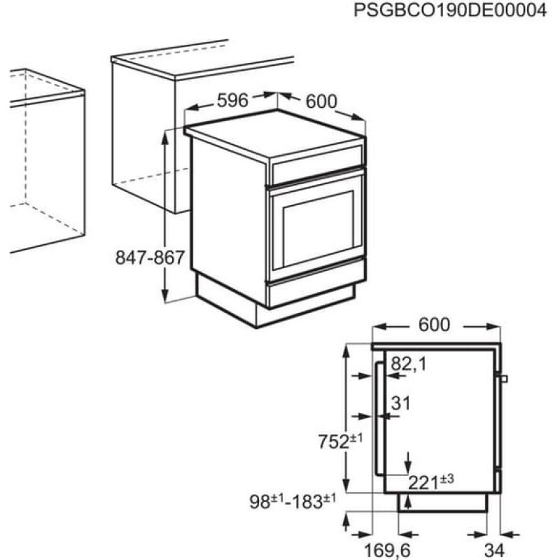 ZANUSSI ZCV65020XA Κουζίνα 73lt με Κεραμικές Εστίες Π59.6εκ. Inox 0035971 ZANUSSI ZCV65020XA Κουζίνα 73lt με Κεραμικές Εστίες Π59.6εκ. Inox 0035971