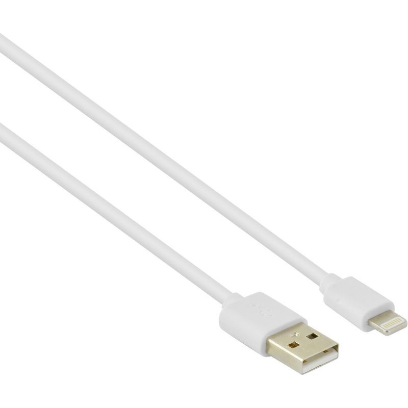 LAMTECH LAM441013 Regular USB to Lightning Cable Λευκό 2m 0035981 LAMTECH LAM441013 Regular USB to Lightning Cable Λευκό 2m 0035981