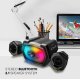 SONIC GEAR IOX 3 Ηχεία Υπολογιστή 2.1 με RGB Φωτισμό και Bluetooth Ισχύος 12W σε Μαύρο Χρώμα 0036012 SONIC GEAR IOX 3 Ηχεία Υπολογιστή 2.1 με RGB Φωτισμό και Bluetooth Ισχύος 12W σε Μαύρο Χρώμα 0036012