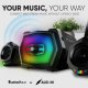 SONIC GEAR IOX 3 Ηχεία Υπολογιστή 2.1 με RGB Φωτισμό και Bluetooth Ισχύος 12W σε Μαύρο Χρώμα 0036012 SONIC GEAR IOX 3 Ηχεία Υπολογιστή 2.1 με RGB Φωτισμό και Bluetooth Ισχύος 12W σε Μαύρο Χρώμα 0036012