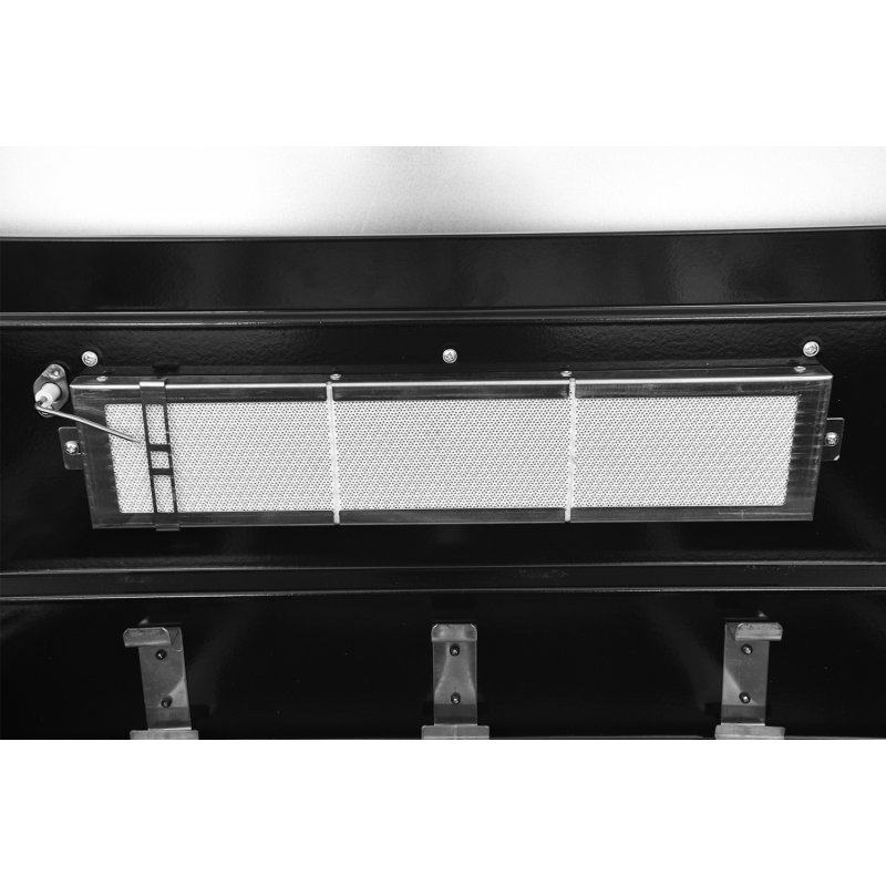 THERMOGATZ Gs Grill View Ψησταριά Υγραερίουμε 4 Εστίες  Μαντεμένιας Σχάρας 60x42εκ. 11.5kW και Πλαϊνό Μάτι 0036032