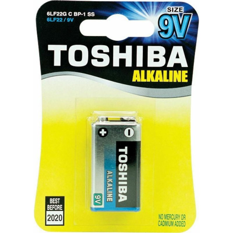 TOSHIBA 6LR61GCP BP-1 9V Αλκαλικές Μπαταρίες (τ-0152653) 0036096 TOSHIBA 6LR61GCP BP-1 9V Αλκαλικές Μπαταρίες (τ-0152653) 0036096
