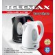 TELEMAX DG2000-1026 Βραστήρας 1.5lt 2200W Μαύρος 0036108