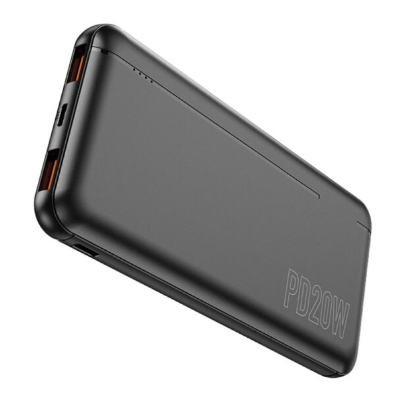 LAMTECH LAM112891 Powerbank 10000MAH QC3,0+PD20W BLACK 0036349 LAMTECH LAM112891 Powerbank 10000MAH QC3,0+PD20W BLACK 0036349