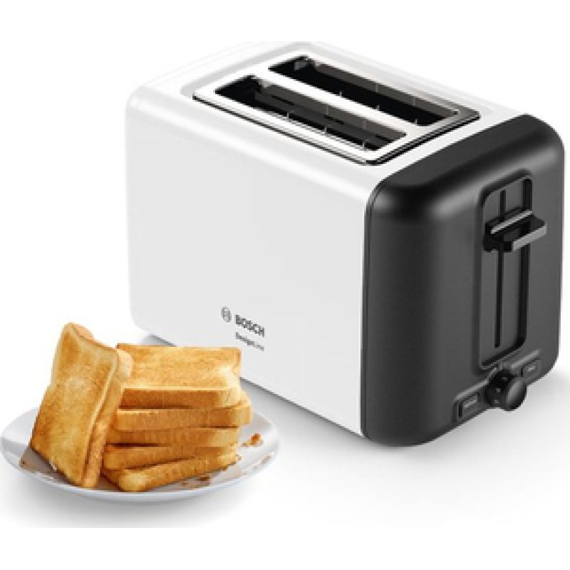 BOSCH TAT3P421 DE Φρυγανιέρα 2 Θέσεων 970W Λευκή 0037040 BOSCH TAT3P421 DE Φρυγανιέρα 2 Θέσεων 970W Λευκή 0037040