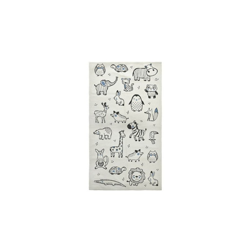 INART 6-35-803-0018 Click Παιδικό Χαλί Λευκό 70x140cm 0037071 INART 6-35-803-0018 Click Παιδικό Χαλί Λευκό 70x140cm 0037071