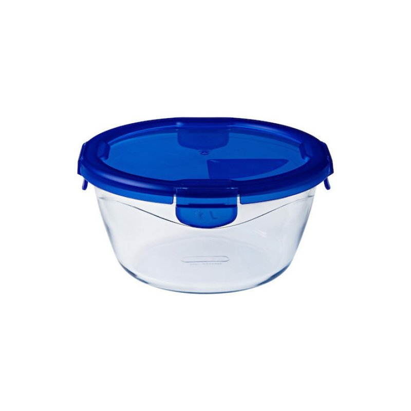 PYREX 288P Cook & Go Δοχείο Φαγητού Γυάλινο Μπλε Κατάλληλο για Φούρνο Μικροκυμάτων 1600ml 0037168 PYREX 288P Cook & Go Δοχείο Φαγητού Γυάλινο Μπλε Κατάλληλο για Φούρνο Μικροκυμάτων 1600ml 0037168