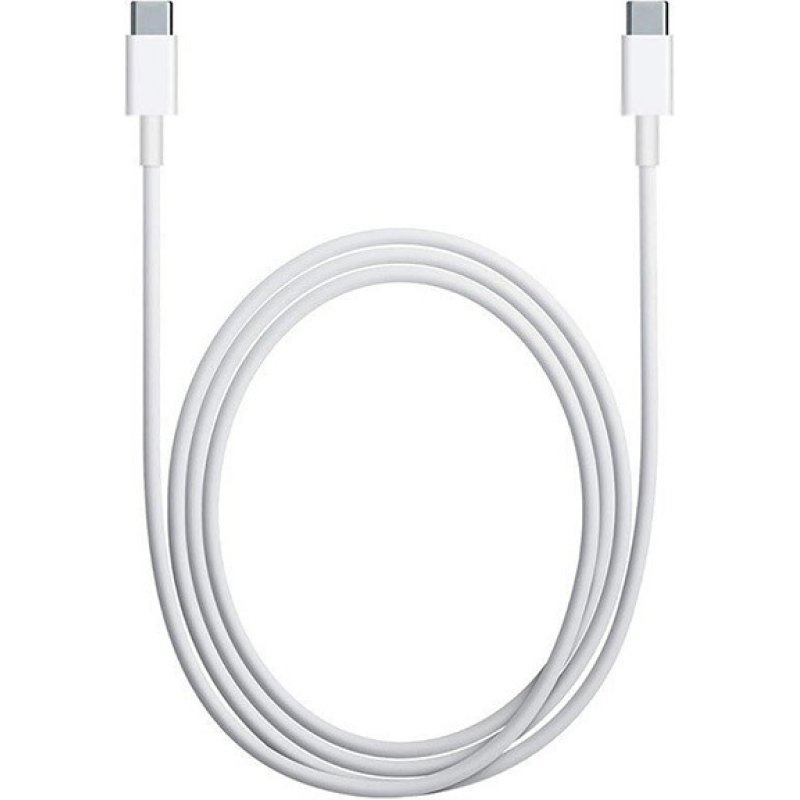 APPLE (MUF72ZM/A) USB 2.0 Cable USB-C male - USB-C male Λευκό 1m 0037328 APPLE (MUF72ZM/A) USB 2.0 Cable USB-C male - USB-C male Λευκό 1m 0037328
