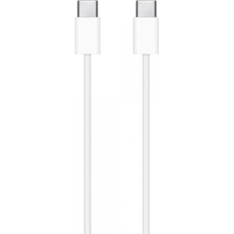 APPLE (MUF72ZM/A) USB 2.0 Cable USB-C male - USB-C male Λευκό 1m 0037328 APPLE (MUF72ZM/A) USB 2.0 Cable USB-C male - USB-C male Λευκό 1m 0037328