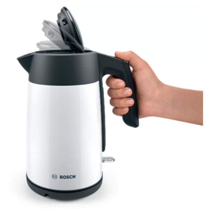 BOSCH TWK7L461 Βραστήρας 1.7lt 2400W Λευκός 0037351 BOSCH TWK7L461 Βραστήρας 1.7lt 2400W Λευκός 0037351