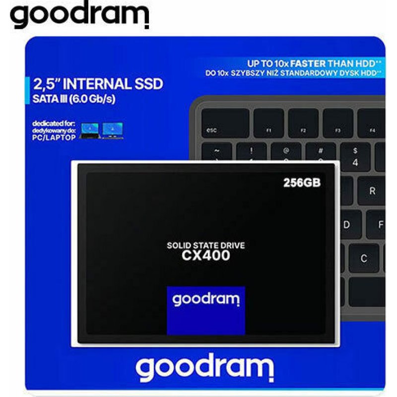 GOODRAM SSDPR-CX400-256 SSD CX400 256GB SATA III 2,5
