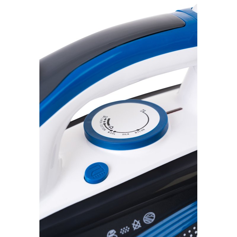 JURO PRO Blueberry Σίδερο Ατμού 2800W με Κεραμική Πλάκα και Συνεχόμενη Παροχή 40gr/min 0037540 JURO PRO Blueberry Σίδερο Ατμού 2800W με Κεραμική Πλάκα και Συνεχόμενη Παροχή 40gr/min 0037540