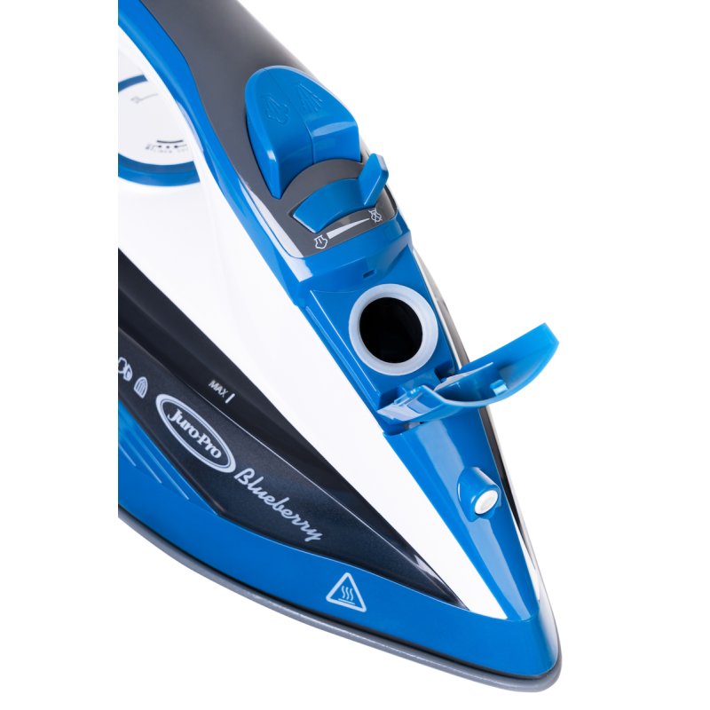 JURO PRO Blueberry Σίδερο Ατμού 2800W με Κεραμική Πλάκα και Συνεχόμενη Παροχή 40gr/min 0037540 JURO PRO Blueberry Σίδερο Ατμού 2800W με Κεραμική Πλάκα και Συνεχόμενη Παροχή 40gr/min 0037540