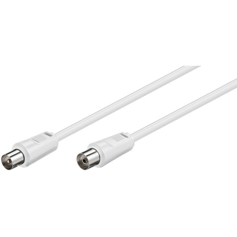 GOOBAY καλώδιο κεραίας αρσενικό σε θηλυκό 11514, <70 dB, CCS, 10m, λευκό 0037593 GOOBAY καλώδιο κεραίας αρσενικό σε θηλυκό 11514, <70 dB, CCS, 10m, λευκό 0037593