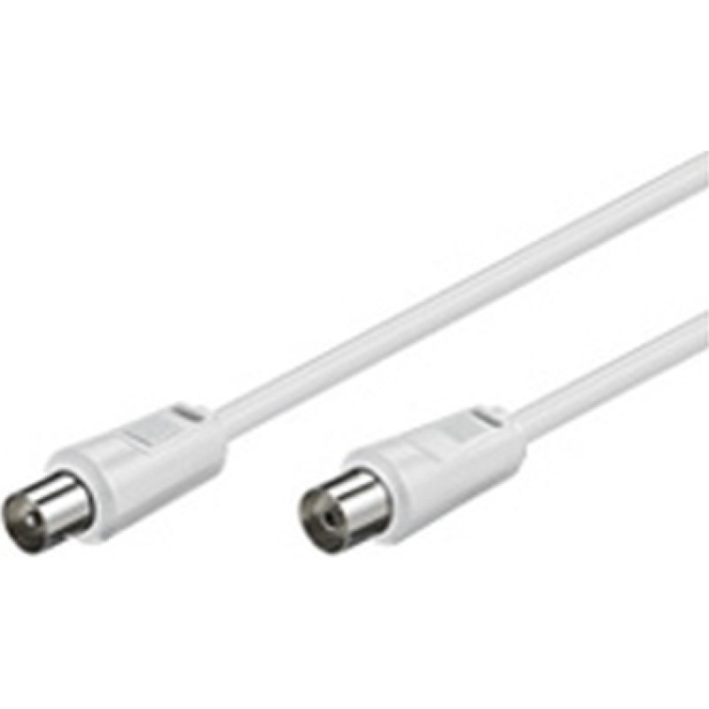 GOOBAY καλώδιο κεραίας αρσενικό σε θηλυκό 11514, <70 dB, CCS, 10m, λευκό 0037593 GOOBAY καλώδιο κεραίας αρσενικό σε θηλυκό 11514, <70 dB, CCS, 10m, λευκό 0037593
