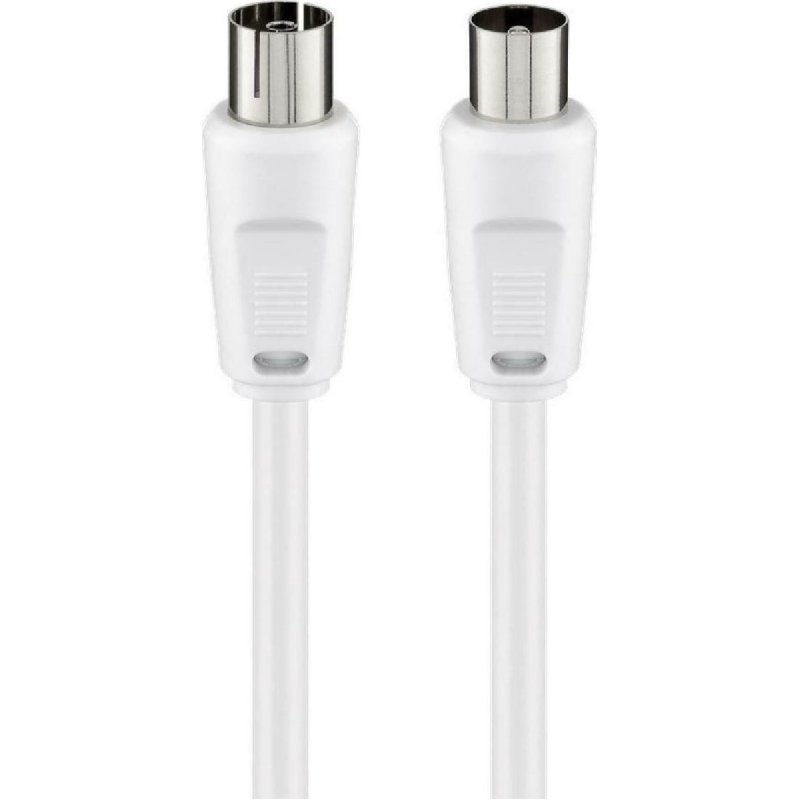GOOBAY καλώδιο κεραίας αρσενικό σε θηλυκό 11512, <70dB, CCS, 5m, λευκό 0037594 GOOBAY καλώδιο κεραίας αρσενικό σε θηλυκό 11512, <70dB, CCS, 5m, λευκό 0037594