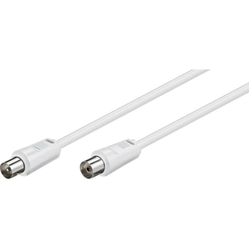 GOOBAY καλώδιο κεραίας αρσενικό σε θηλυκό 11512, <70dB, CCS, 5m, λευκό 0037594 GOOBAY καλώδιο κεραίας αρσενικό σε θηλυκό 11512, <70dB, CCS, 5m, λευκό 0037594