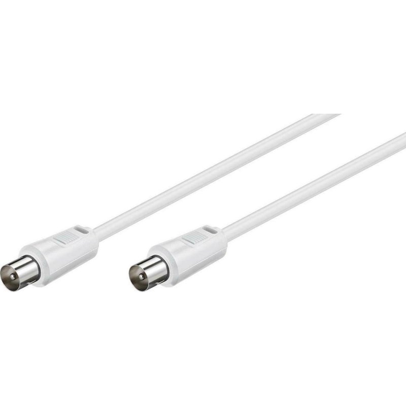 GOOBAY καλώδιο κεραίας αρσενικό 68147, <70dB, CCS, 2.5m, λευκό 0037596 GOOBAY καλώδιο κεραίας αρσενικό 68147, <70dB, CCS, 2.5m, λευκό 0037596