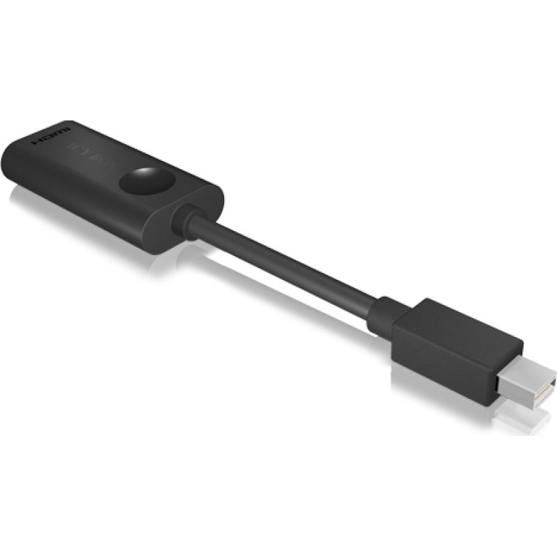 ICY BOX IB-AC506 Αντάπτορας Ultra HD 4K, Mini DisplayPort 1.2 αρσ. σε HDMI 2.0 θηλ., 0.15m. 0037776 ICY BOX IB-AC506 Αντάπτορας Ultra HD 4K, Mini DisplayPort 1.2 αρσ. σε HDMI 2.0 θηλ., 0.15m. 0037776