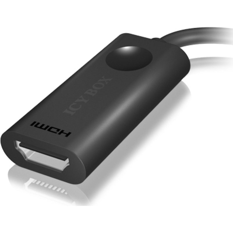 ICY BOX IB-AC506 Αντάπτορας Ultra HD 4K, Mini DisplayPort 1.2 αρσ. σε HDMI 2.0 θηλ., 0.15m. 0037776 ICY BOX IB-AC506 Αντάπτορας Ultra HD 4K, Mini DisplayPort 1.2 αρσ. σε HDMI 2.0 θηλ., 0.15m. 0037776