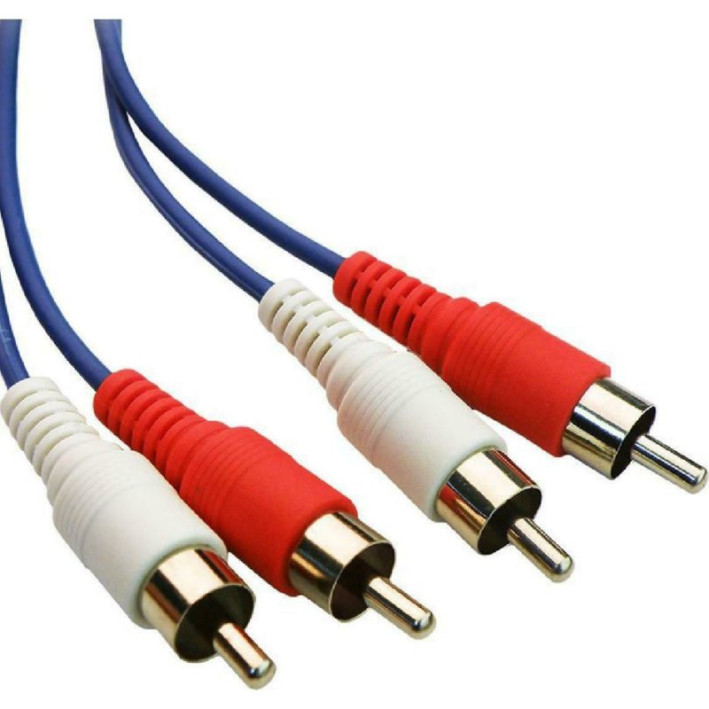 POWERTECH CAB-R001 Cable 2x RCA male - 2x RCA male 1.5m 0037908 POWERTECH CAB-R001 Cable 2x RCA male - 2x RCA male 1.5m 0037908