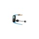 Kiddoboo KR01LBLU Smart Band Παιδικό Smartwatch με Λουράκι από Καουτσούκ/Πλαστικό Γαλάζιο 0037915