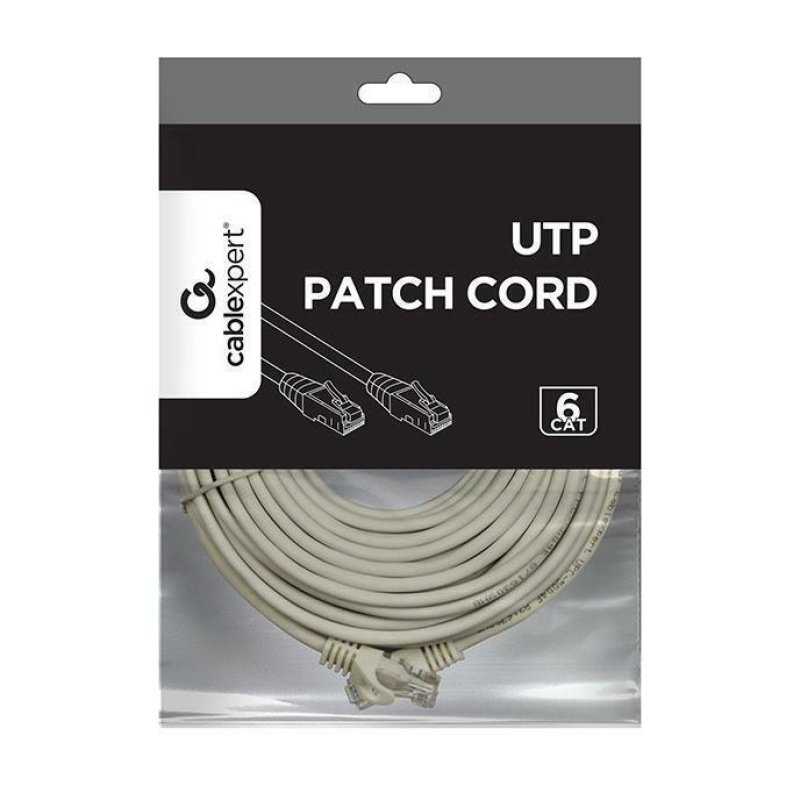 CABLEXPERT PP6U-15M Καλώδιο Δικτύου UTP CAT6 15M Γκρί 0037959 CABLEXPERT PP6U-15M Καλώδιο Δικτύου UTP CAT6 15M Γκρί 0037959