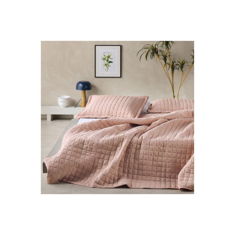 KENTIA Vegas 1824 Κουβερτόριο Ημίδιπλο Dusty Pink (180Χ240) 0038087 KENTIA Vegas 1824 Κουβερτόριο Ημίδιπλο Dusty Pink (180Χ240) 0038087